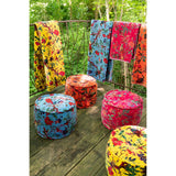 Ambiance bohème avec le pouf J-line floral