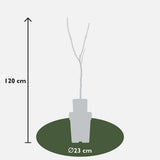 Ø23 cm - ↕120cm