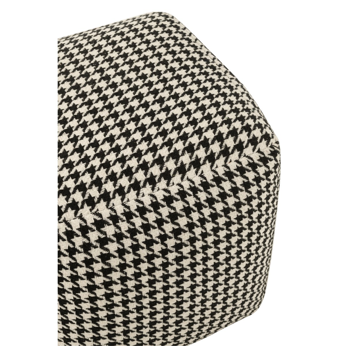 Pouf J-Line dans un salon moderne, ambiance chic