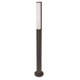 LED à l'extérieur des lampes "Flair" en métal et en plastique en anthracite, avec LED intégrée