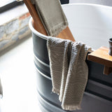 Serviette de toilette Zoé Noisette 50 x 100