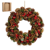 Couronne de Noël Landon Brown