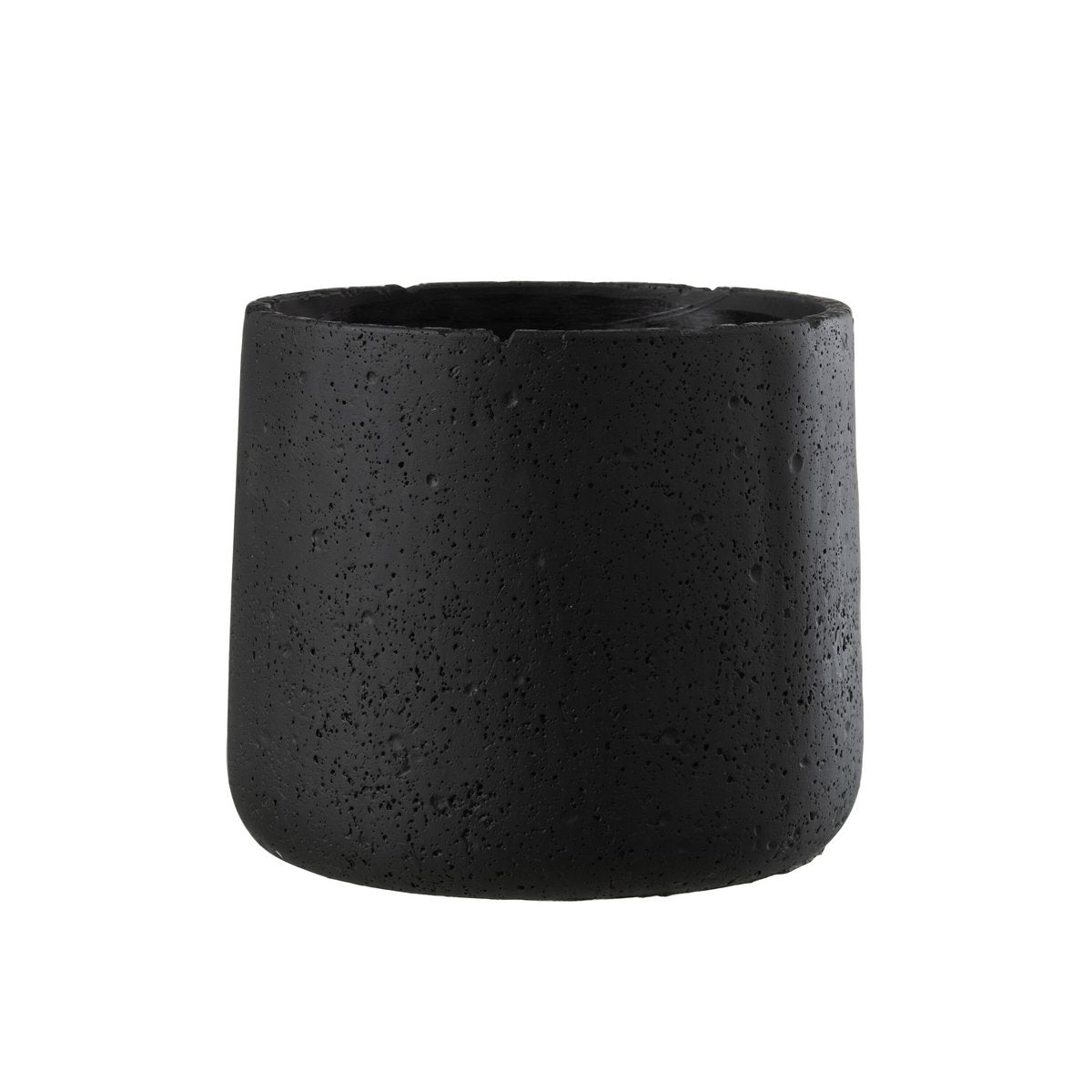 Pot de fleur J-Line Potine, vue de profil sur étagère
