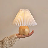 Lampe rechargeable Nathalie marron clair
