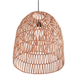 Lampe en rotin | Abat-jour naturel | Suspension MALUKA en Fibres Naturelles (2 tailles)