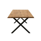 Pieds de table J-Line installés dans un intérieur moderne