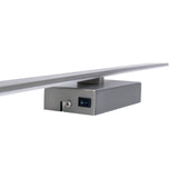Lampe murale LED Trevor en Nickel Matt, design moderne et épuré