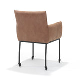 Chaise de bulliers - Bull Microleder Camel% 2309, Skate Wielen