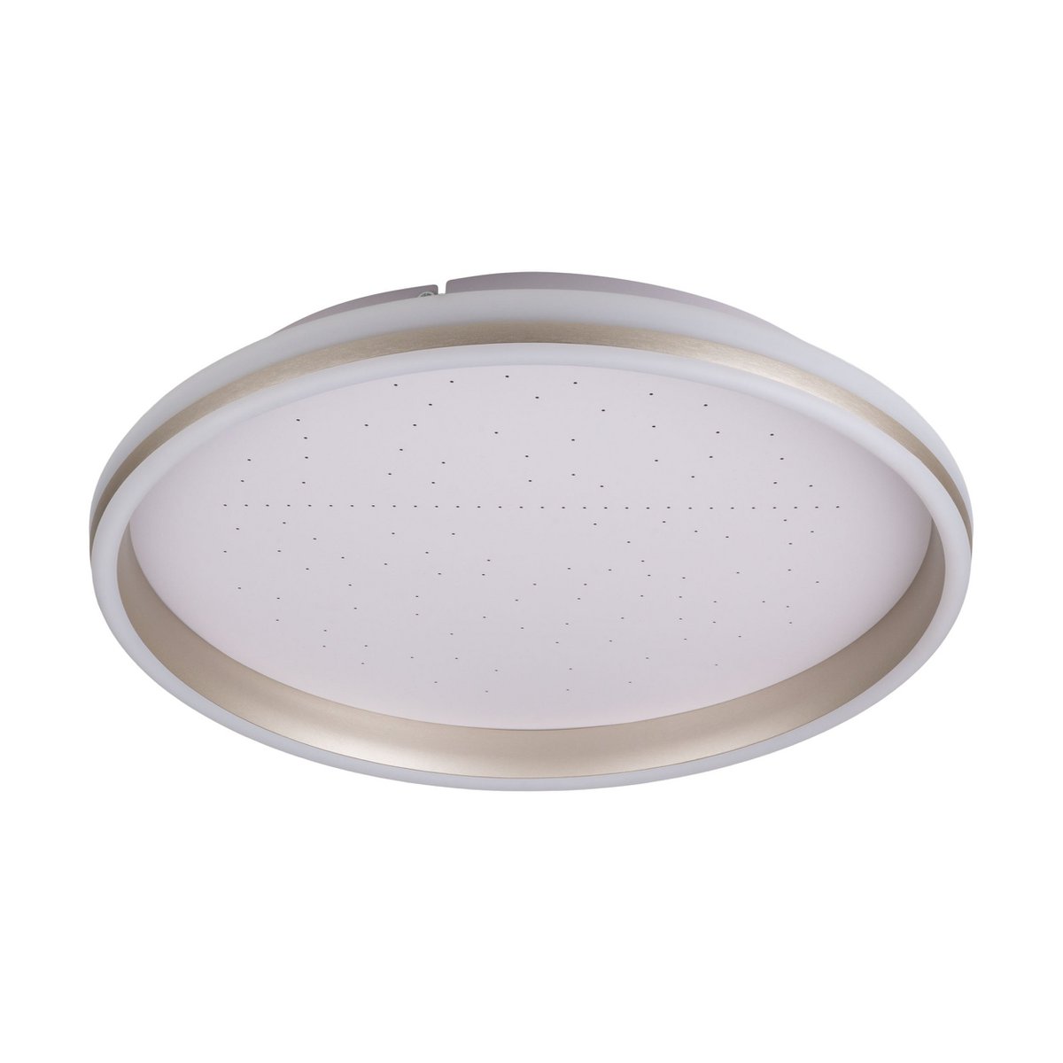 Plafond LED Météore - Luminaire en métal blanc élégant