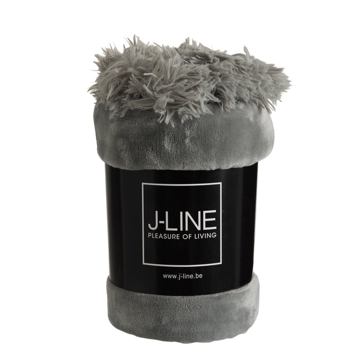 Texture douce du plaid J-Line en polyester
