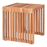 Table d'appoint Pego, intégrée dans un salon scandinave