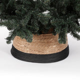 Jupe de sapin de Noël Noir