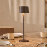 Lampe à poser rechargeable David moka