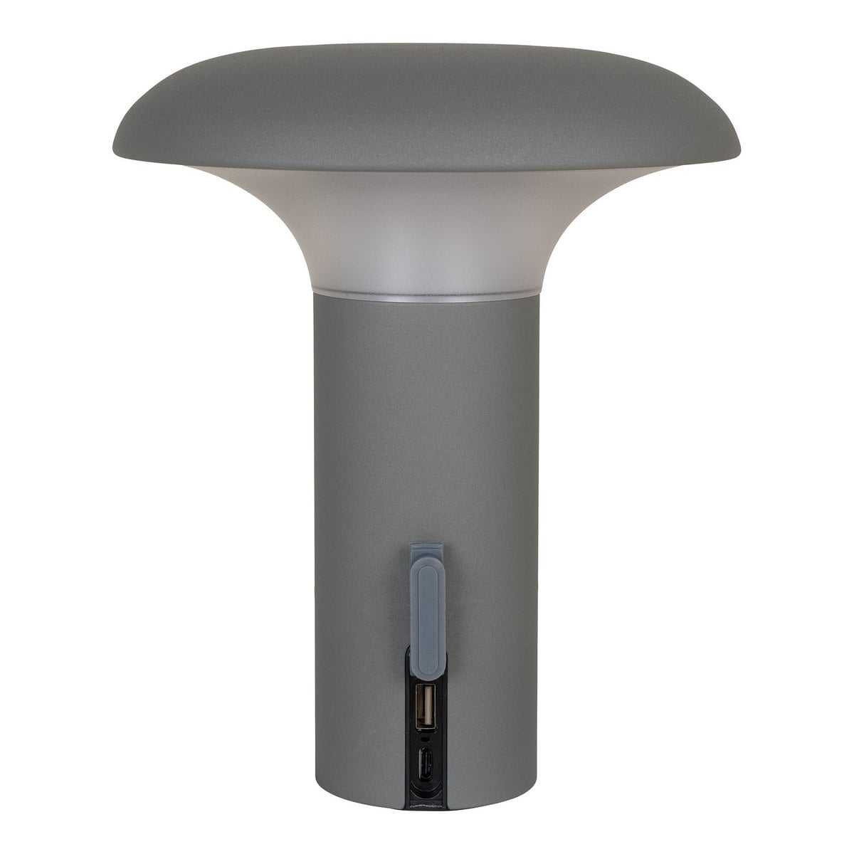Lampe LED Ramsey sur une table de chevet, design moderne et élégant.
