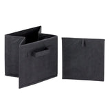 Boîtes de rangement Boîte de pliage pliable 26x26x26 cm 6 -pack Boîte de rangement carré