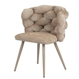 Crème de chaise de roche (ensemble de 2)