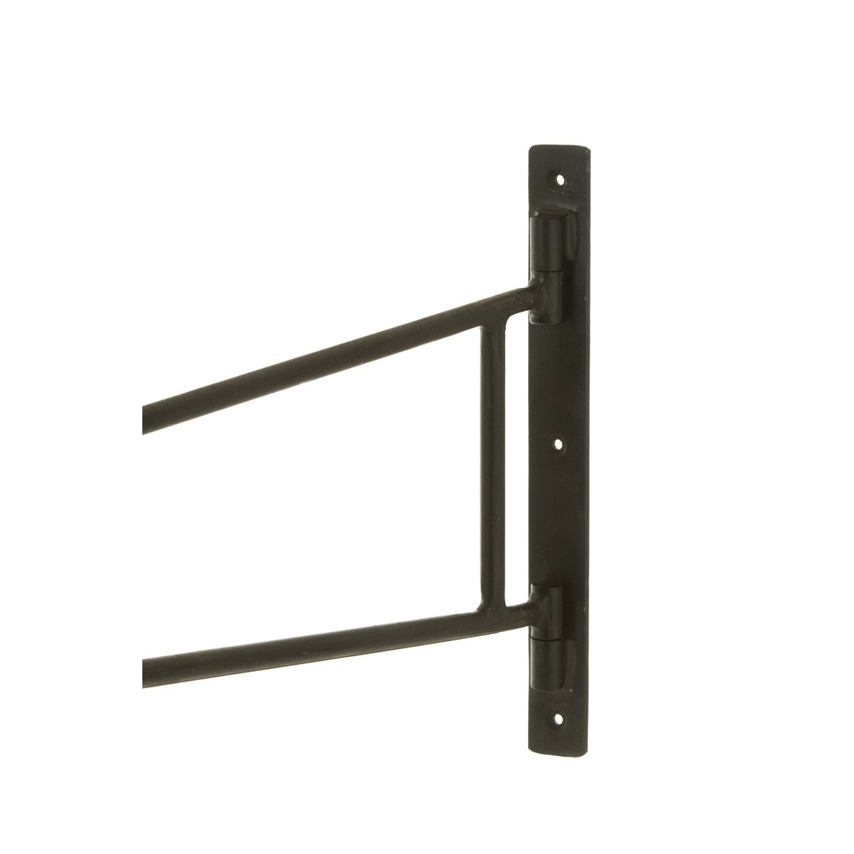 Détail du plateau en bois naturel de la table J-Line