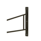 Détail du plateau en bois naturel de la table J-Line