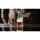 Kit de fumage à whisky en granit avec copeaux de bois