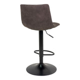 Lot de 2 chaises de bar Middelfart, ambiance cuisine moderne