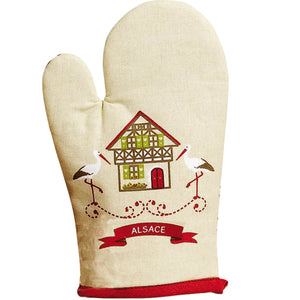 Gant de cuisine Hisla Beige 18 x 28