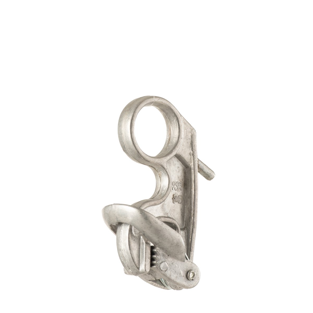Clip déco pour tapis en métal argenté, détails de finition