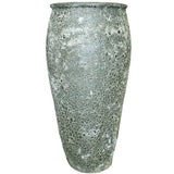 Cache-pot en céramique vert Jade