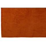 Couverture J-Line Snuggle - polyester - orange
