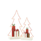 Cadeaux LED multicolores sous le sapin de Noël J-Line