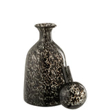 Bouteille décorative J-Line en verre noir, vue avant