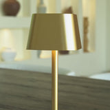 Lampe de table rechargeable Ava dorée