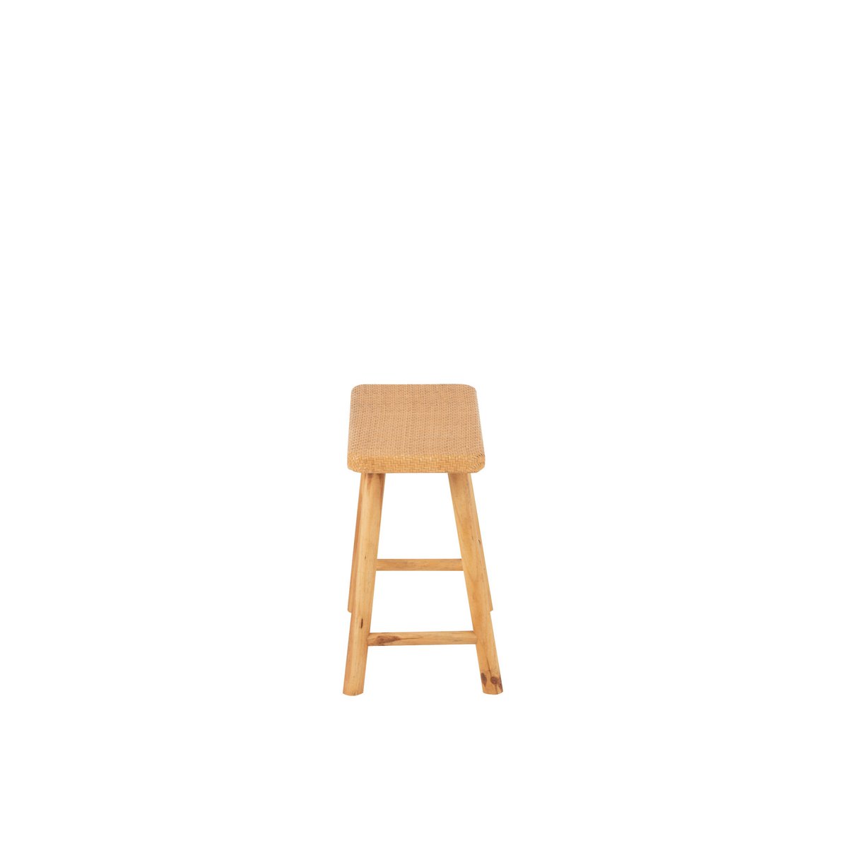 Tabouret J-Line dans un salon élégant, ambiance bohème