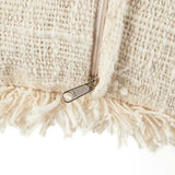 La Housse de Coussin Gili Palm - Noir Naturel