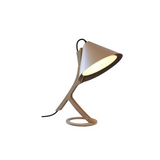 Lampe à poser SILENCE cuir revalorisé