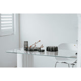 Bol LENOX 08 Gris - posé sur une table en bois chic