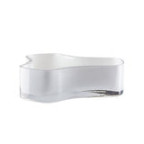 Nouveau grand bol ou assiette au design moderne, inspiré de CORAL et Aalto, COR08WH