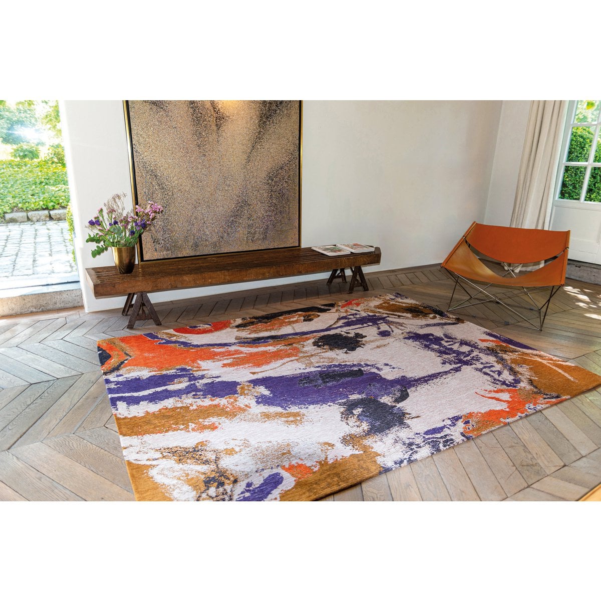 Tapis Eco - Purple Game - Tapis Multicolore