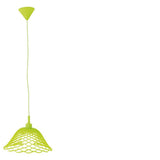La lampe pendentielle en silicone "Cera" en vert