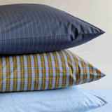 Taie d'oreiller Line Blue 70 x 50