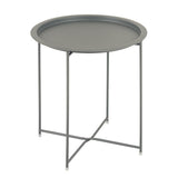 Tableuse Ø 47 H 51 2. Choisissez la table de balcon de table de jardin Terasses Table Round Alberta Metal Small Ver