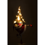 Détail de la figurine J-Line Sapin du Père Noël, mettant en avant les finitions.