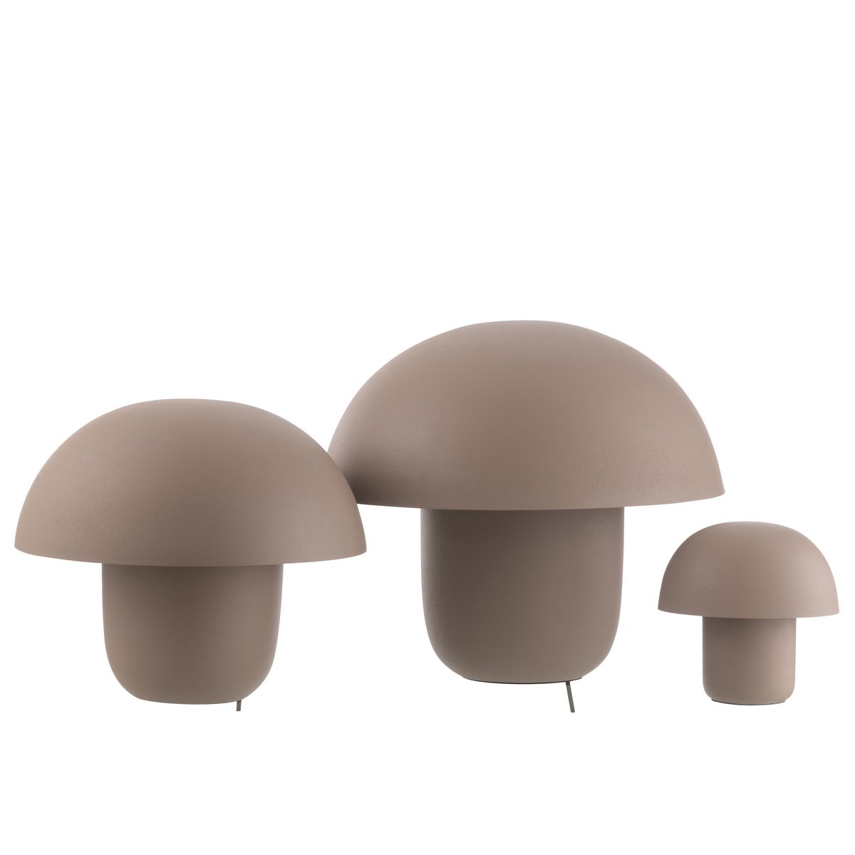 Lampe de table J-Line dans un salon contemporain, ambiance cosy