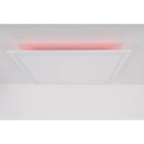 Smart Home LED Backlight Panneau Longueur côté 45 cm, de nombreuses fonctions, transport de lampe en métal et en plastique, LED intégrés