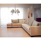 Déco couronne nature d: 55cm "Castellum"
