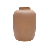 Vase en verre sable mat arctique beige