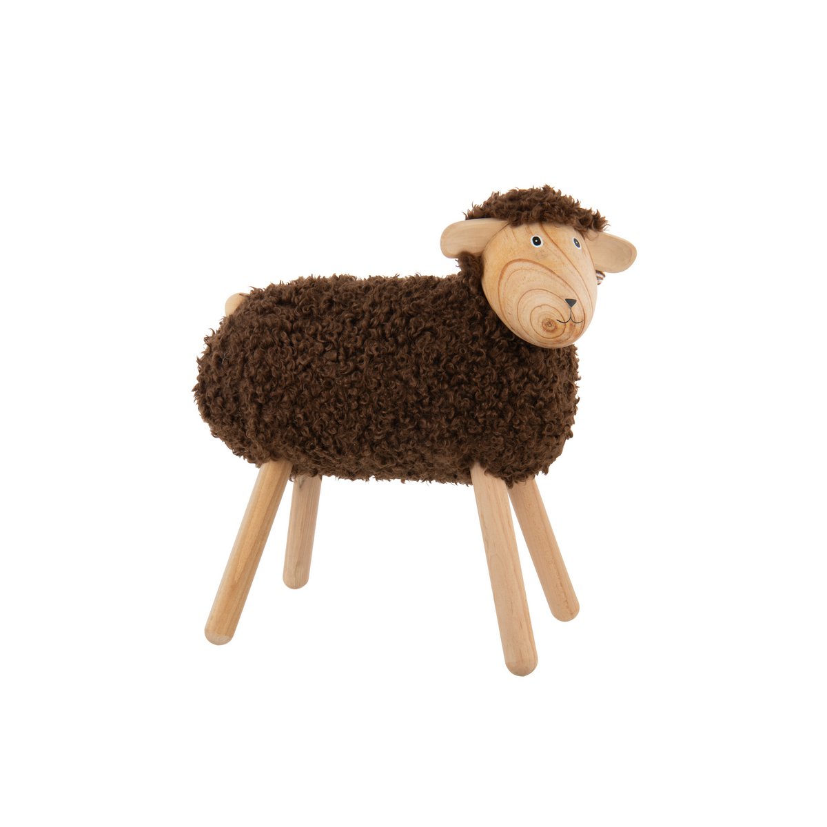Mouton J-Line placé dans un salon scandinave, ambiance chaleureuse