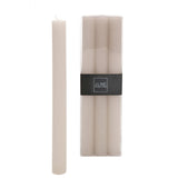 Bougie cylindrique J-Line en gris, élégante et moderne, idéale pour le salon.