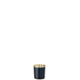 Vue du bougeoir J-Line Edge sur une table moderne
