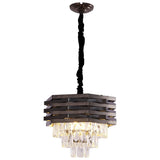 Hanglamp Crystal Black | 40 cm