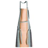 Tablier de cuisine recyclé Yuna avec poche Azur 72 x 85